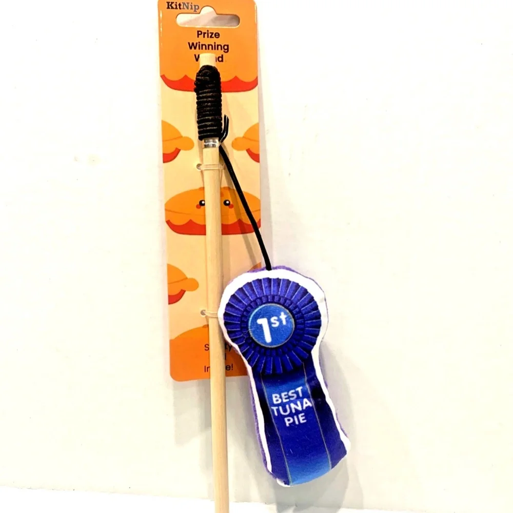 KitNip Kitty Cat STATE FAIR Interactive Wand Catnip Plush New Lot of 4 Cat Toys